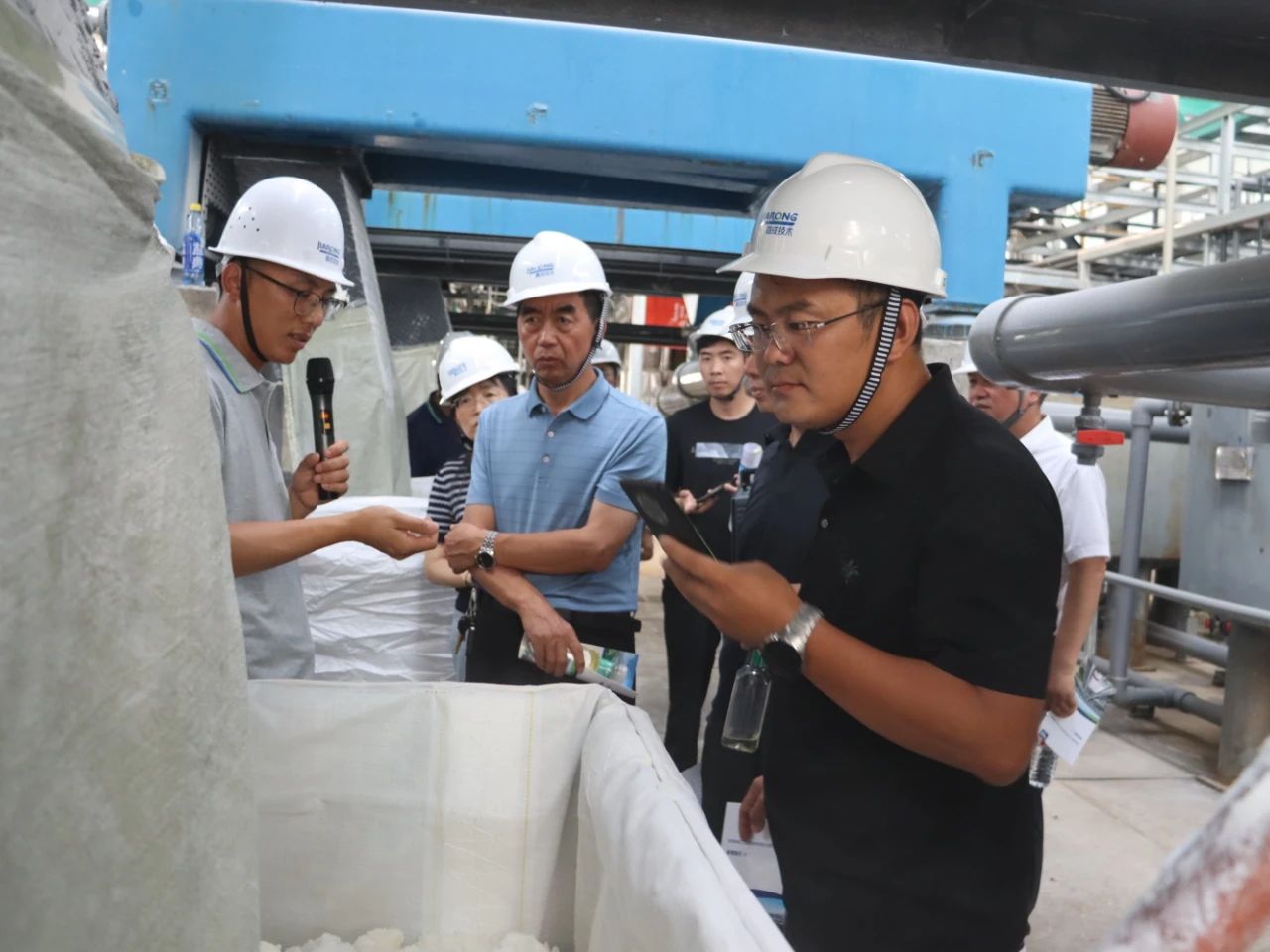 乐竞体育榆横工业区污水处理项目验收