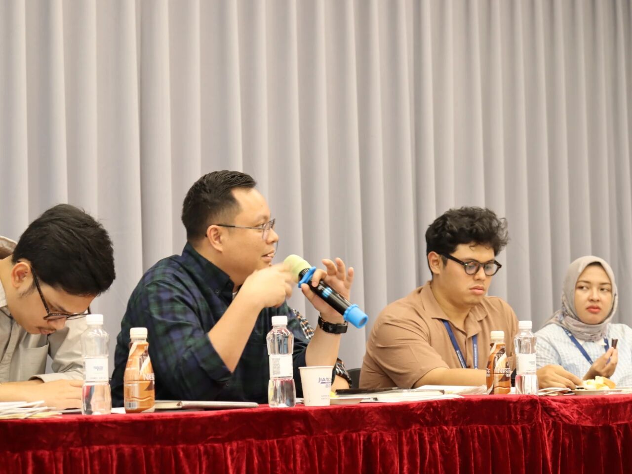 乐竞体育交流会现场